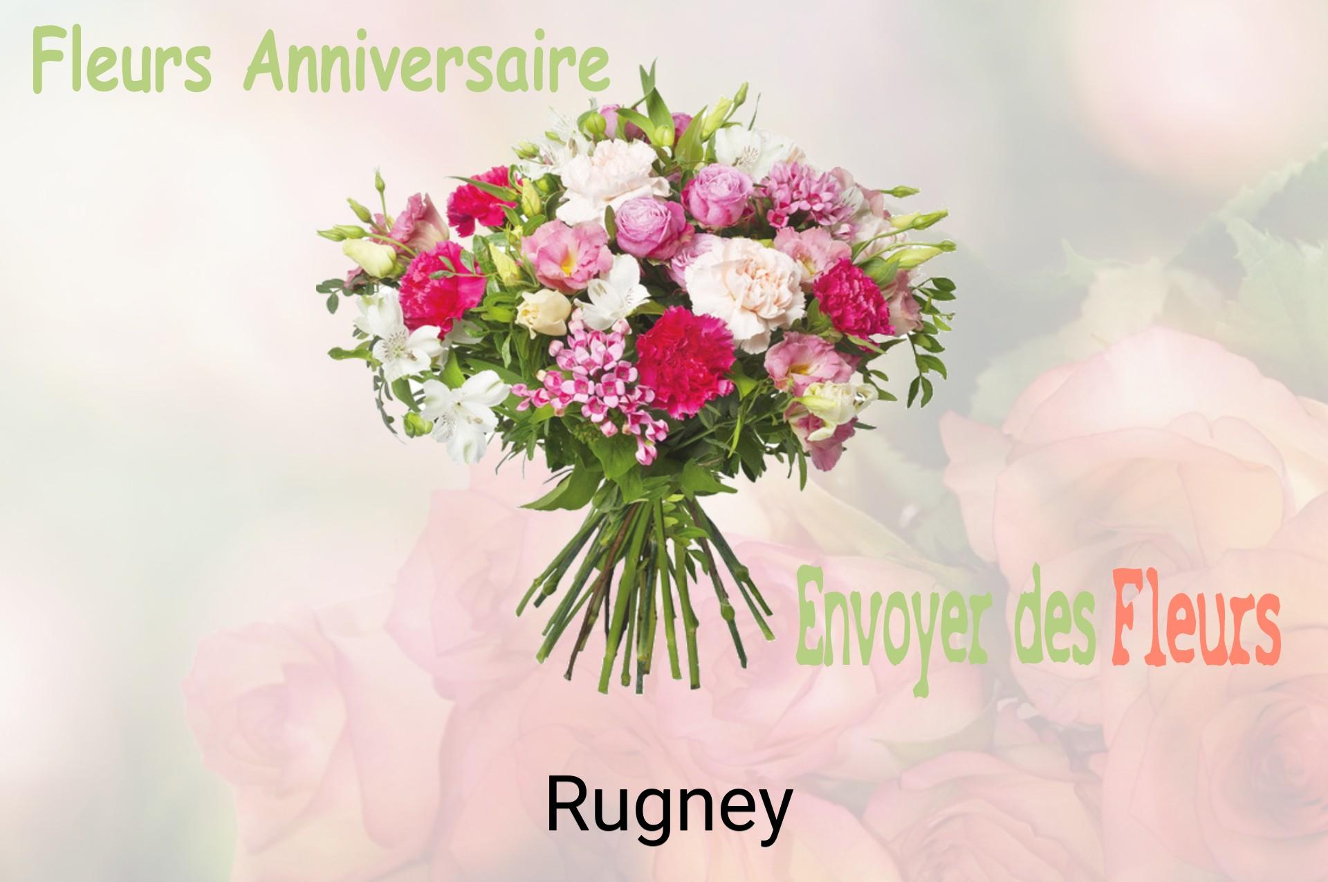 Bouquet de fleurs d’anniversaire livré à Rugney